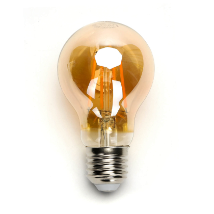  8 Watt Watt E27 Edison LED Vintage Filament Glühbirne Birne Leuchtmittel Retro Nostalgie Beleuchtung A60 2200K Warmweiß