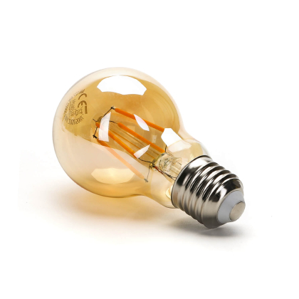 8 Watt Watt E27 Edison LED Vintage Filament Glühbirne Birne Leuchtmittel Retro Nostalgie Beleuchtung A60 2200K Warmweiß