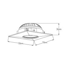 Hochwertige LED Einbauleuchten Einbaustrahler Spot 4W Warmweiß | IP44 | 3er Set