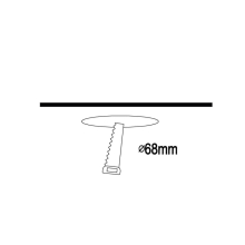 Hochwertige LED Einbauleuchten Einbaustrahler Spot 4W Warmweiß | IP44 | 3er Set