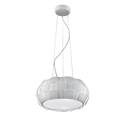 Pendelleuchte NECTAR E27 24W ohne Leuchtmittel Durchm. 46cm Polycarbonat weiß