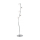 LED-Stehleuchte JUPITER LED 3W, 900lm, 3200k Durchm. 30cm, Höhe 150cm chrom