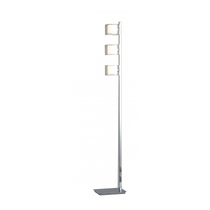 LED-Stehleuchte YOGA G9,53W, 3500k weiß Höhe 152cm