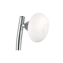 LED-Tischleuchte JUPITER LED 3W, 540lm, 3200k Chrom/Opalglas