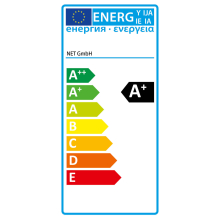 4 W LED Einbauleuchten Warmweiß IP44 inlk. Trafo Nickel