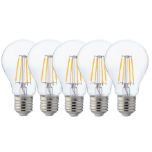 5x 8W E27 Filament LED Leuchtmittel Birne Lampe A60...