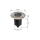 LED Einbau Bodenleuchte Bodenspot Bodenstrahler Rund IP67 230 Volt mit GU10 Fassung ohne Leuchtmittel