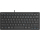 MediaRange kabelgebundene Kompakt-Tastatur mit 78 ultraflachen Tasten, QWERTZ, schwarz