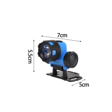 LED Stirnlampe Kopflampe Kopfleuchte einstellbar 3x AAA Batterie