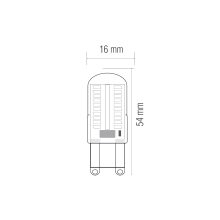 3 W G9 LED Leuchte Leuchtmittel Lampe Kaltweiß