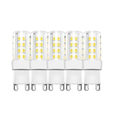 5 x 5w G9 LED Leuchte Leuchtmittel Lampe aus Keramik 450 Lumen Warmweiß