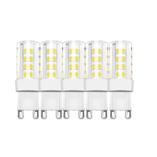 5 x 5w G9 LED Leuchte Leuchtmittel Lampe aus Keramik 450...