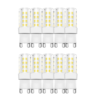 10 x 5w G9 LED Leuchte Leuchtmittel Lampe aus Keramik 450 Lumen Warmweiß