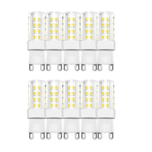 10 x 5w G9 LED Leuchte Leuchtmittel Lampe aus Keramik 450...