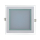 LED Panel mit Glas Rahmen Einbaustrahler Deckenleuchte Einbauleuchte Neutralweiss 18 Watt-Eckig 198x198mm