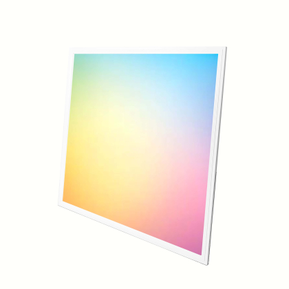 62x62 LED RGB W Panel Deckenleuchte Farbig Farbwechsler dimmbar mit Fernbedienung