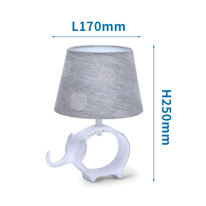 Tischleuchte Tichlampe mit Schirm  Olifant E14 Fassung
