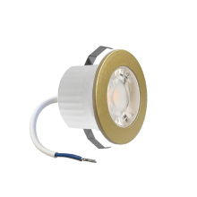 3 W LED mini Einbauleuchte Einbaustrahler Spot Schwarz Silber oder Weiß