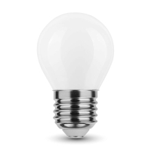 4 W E27 Mini E27 LED Leuchtmittel Birne Kugel G45 Milchglas Standard Edison Gewinde