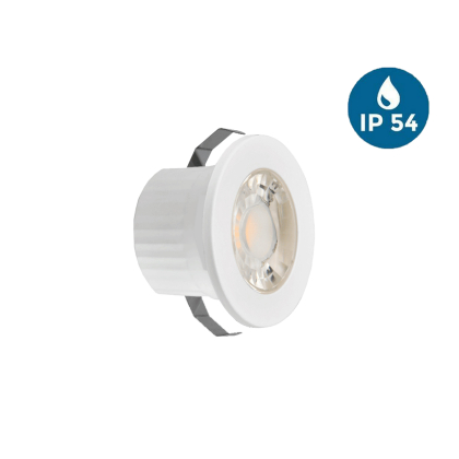 3w Mini LED Einbauleuchte Einbaustrahler Einbauspot Spot Weiß 240 Lumen Schutzart IP54