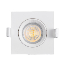 7W LED Einbauspot Einbauleuchte | 660 Lm | schwenkbar|mit Einstellbaren Farben Rund oder Quadrat