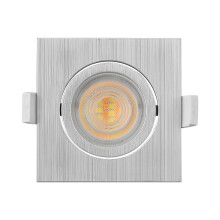 7W LED Einbauspot Einbauleuchte | 660 Lm | schwenkbar|mit Einstellbaren Farben Rund oder Quadrat