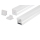 2m Alu Profile Alu Schiene Profil mit Milchglas Abdeckung Kanal System für LED-Streifen Profil H mit Milchglas Abdeckung