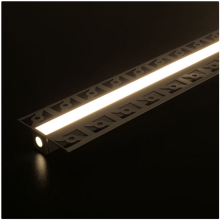 2 Meter Alu Profile Alu Schiene Profil mit Milchglas Abdeckung Kanal System für LED-Streifen Profil Q