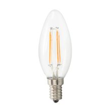 6 W E14 Filament LED Leuchtmittel Glas Candle| P45 | 800 Lumen