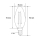 6 W E14 Filament LED Leuchtmittel Glas Candle| P45 | 800 Lumen