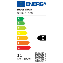 87 cm 11w LED 230V Unterbauleuchte Lichtleiste Küchen-Lampe Beleuchtung Untarbaulampe Warmweiß