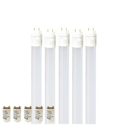 5x T8 LED Glas Röhre Tube Leuchtstoffröhre inkl. LED Starter 60cm Neutralweiß