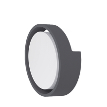 12 W LED Wandleuchte Fassadenleuchte | 840 Lumen | rund |...