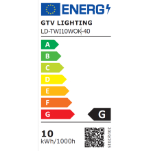 10 W LED Wandleuchte Fassadenleuchte | 750 Lumen | 4000K IP65