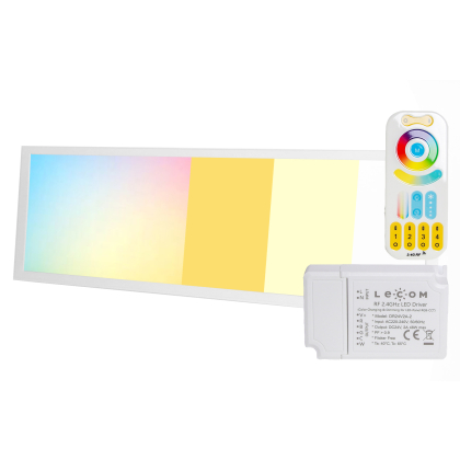 € Panel dimmbar 149,95 Farbwechsler mi, LED 120x30-RGB+CCT Deckenleuchte Farbig