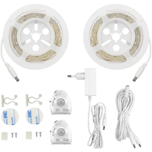 Unterbettlicht Licht Strip mit Sensor Nachtlicht Bett Streifen mit Bewegungsmelder Licht Leiste Baby Licht Dimmbar