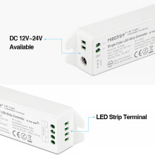 4 Zone LED Controller Regler Steuergerät Receiver für LED Einfarbige Streifen 2.4G Funk 12V 24V FUT036