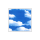 62x62 LED Aufputz Aufbau Panel Panel Deckenleuchte Deckenlampe 3D Bild blauer Himmel mit Wolken