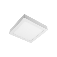 19W LED Aufputz Deckenlampe Panel Deckenleuchte Eckig | 1520 Lumen | 22x22 cm | Neutralweiß (4000 K)