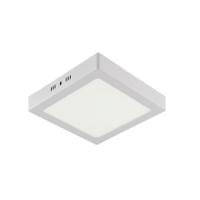 19W LED Aufputz Deckenlampe Panel Deckenleuchte Eckig | 1520 Lumen | 22x22 cm | Neutralweiß (4000 K)