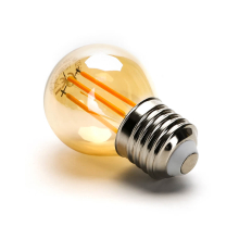 E27 LED CCT Smart Wi-Fi Filament Retro Vintage Nostalgie Leuchtmittel dimmbar Bernstein G45 Ø 45mm 4.5 Watt