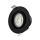 5w LED Einbauspot Einbauleuchte Einbaustrahler 400 Lumen Warmweiß schwarzer Rahmen rund IP40 schwenkbar Ø 9,0 cm