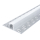 2 M Alu Profile Alu Schiene Profil Unterputz Leiste Rigips Trockenbau Gewebe für LED-Streifen Profil V
