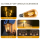 4W Dimmbar LED Filament Nostalgie Retro Design Leuchtmittel Lampe ST64 warmweiß