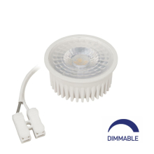 7 W LED Modul dimmbar Extra Flach Leuchtmittel Lampe COB 230V 500lm für GU10 MR16 Einbaustrahler 60°