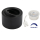 Deckenspot Deckenleuchte SPOTLIGHT Aufbaurahmen schwenkbar in Schwarz Ø 80mm Höhe 50mm mit LED Modul 7 Watt dimmbar 500 Lumen Warmweiß (3000K)