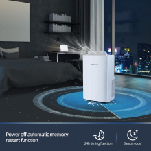 Smarte Mobile Klimaanlage | mit WLAN und App steuerung | 12000 BTU | 3-in-1 | Weiß