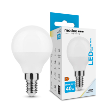 LED Leuchtmittel E14 Kugel G45 5 Watt Milchglas 450 Lumen neutralweiß (4000K)