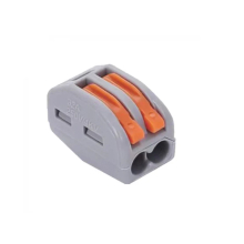 20x Klemme Verbindungsklemme 2-fach Dosenklemme mit Hebel 0,2-4 mm 2-fach 20 stück