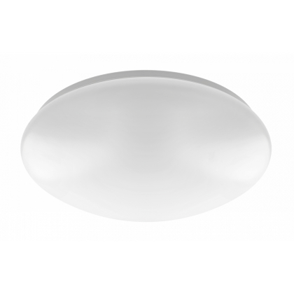 18 Watt LED Decken und Wand Leuchte mit Bewegungsmelder IP54 Feuchtraum weiß rund|Ø330 x 85 mm (BxH)|Neutralweiß|1440 Lumen